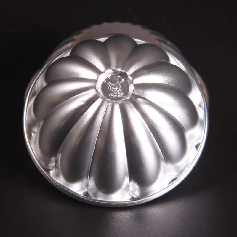 

10pcs 3inch Round Aluminum Pudding Mold Fondant Cake Moulds 3D Pastry Bakeware Kitchen Accessories