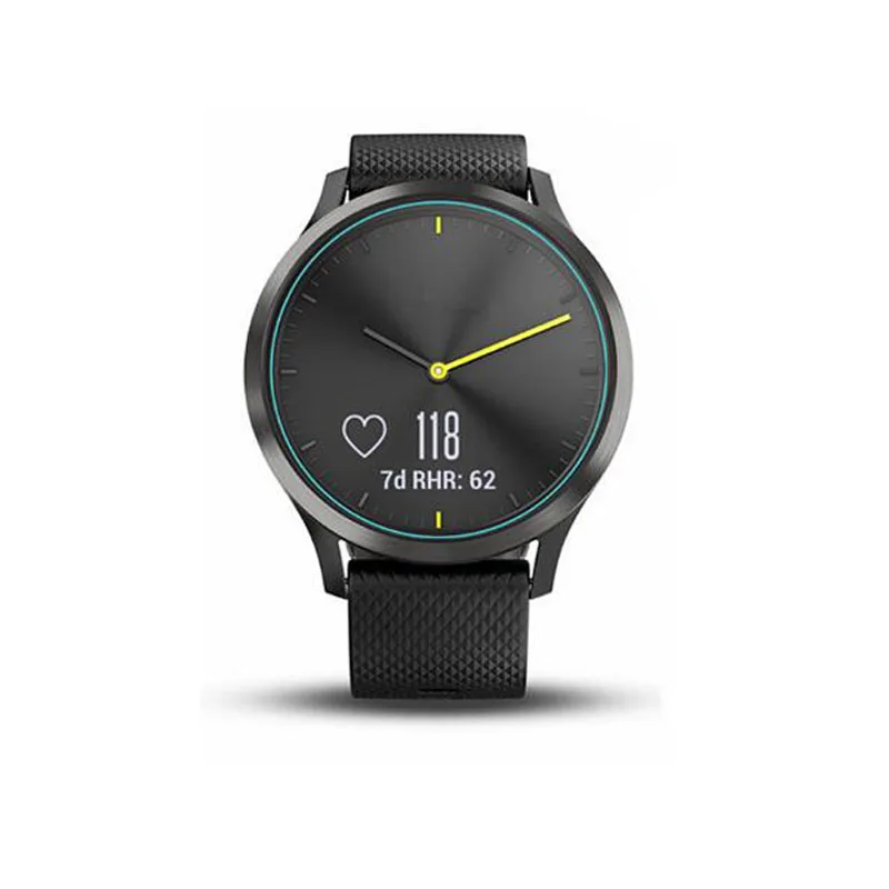 Закаленное стекло Защитная пленка для Garmin VIVOMOVE HR Sport Hybrid Smartwatch закаленное защитное покрытие экрана дисплея