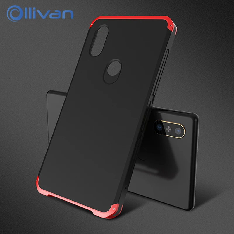 Ультра тонкий металлический чехол Ollivan для Xiao mi Red mi Note 7 6 5 Чехол алюминиевая металлическая рамка для Red mi Note 5 6 Pro mi X 2S Чехол-крышка