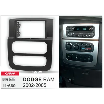 

CARAV 11-660 Car Radio Fascia Panel for DODGE RAM 2002-2005 Stereo Fascia Dash CD Trim Installation Kit