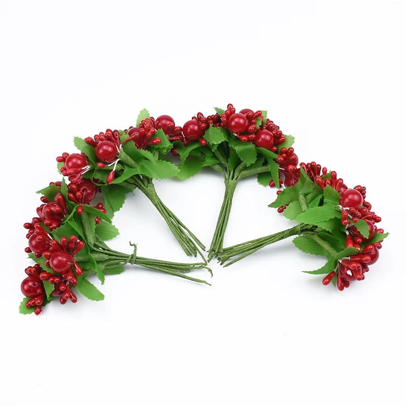 

10 Pieces decorative flowers wreaths christmas decor for home wedding bridal accessories clearance diy gifts box Pearl flower