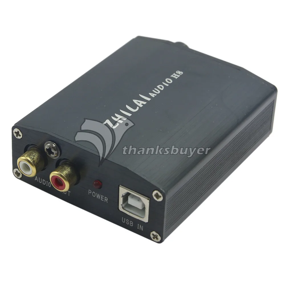 

ZHILAI H8 Computer USB External Sound Card DAC Decoder Amp HIFI Desktop Audio Sound Card