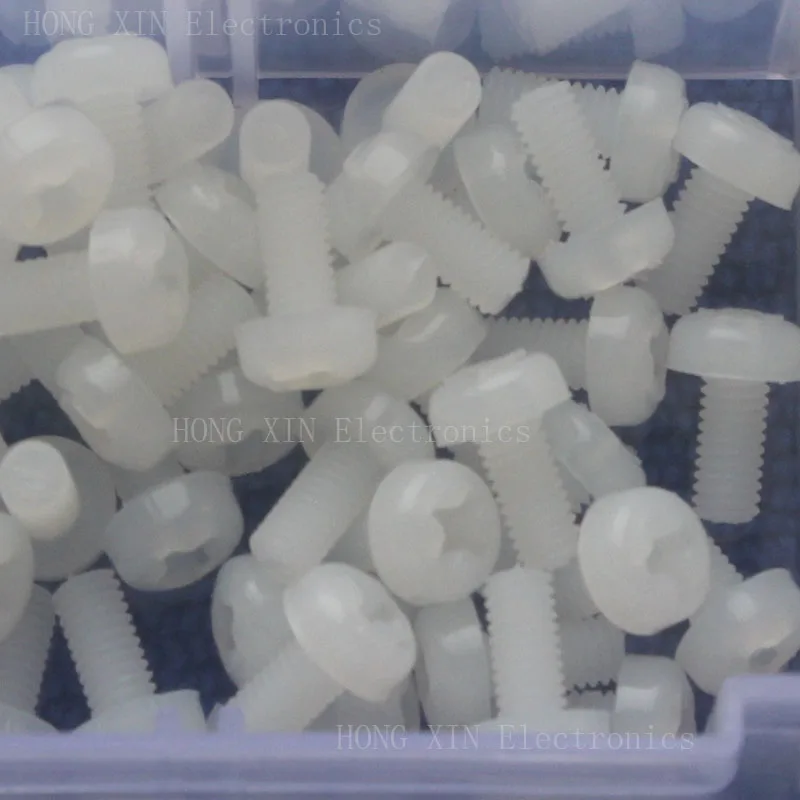 M3 Male-Female Nylon Hex Thread Standoff Spacers PCB Screws nuts Bolt Assortment kit set Fastener Hardware 180Pcs