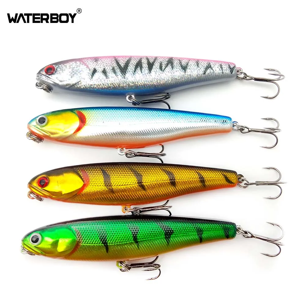 

WATERBOY 9.5cm 12.6g Pencil Fishing Bait Hard Artificial Lure StickBait 4 Colors New Arrive Fish Lure Factory wobbler Pesca