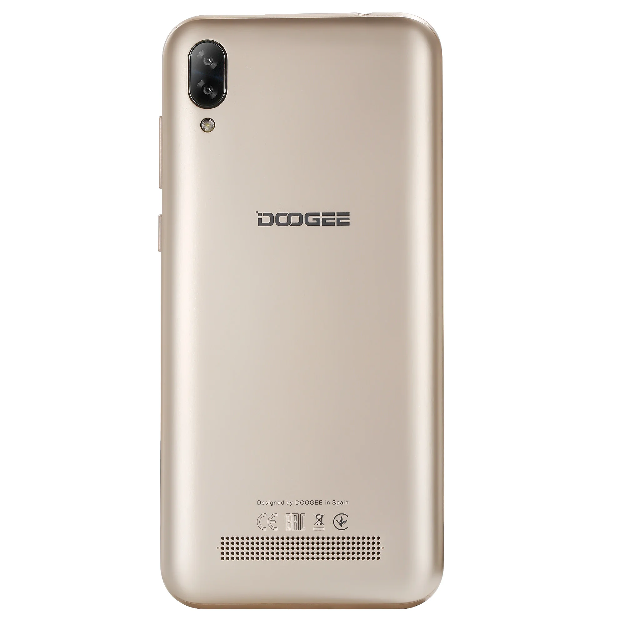 DOOGEE Y8C Android 8,1 WCDMA 6,1 pulgadas teléfono móvil 19:9 de agua LTPS pantalla Smartphone MTK6580 1 GB + 16 GB 3400 mAh Dual SIM 8MP + 5MP