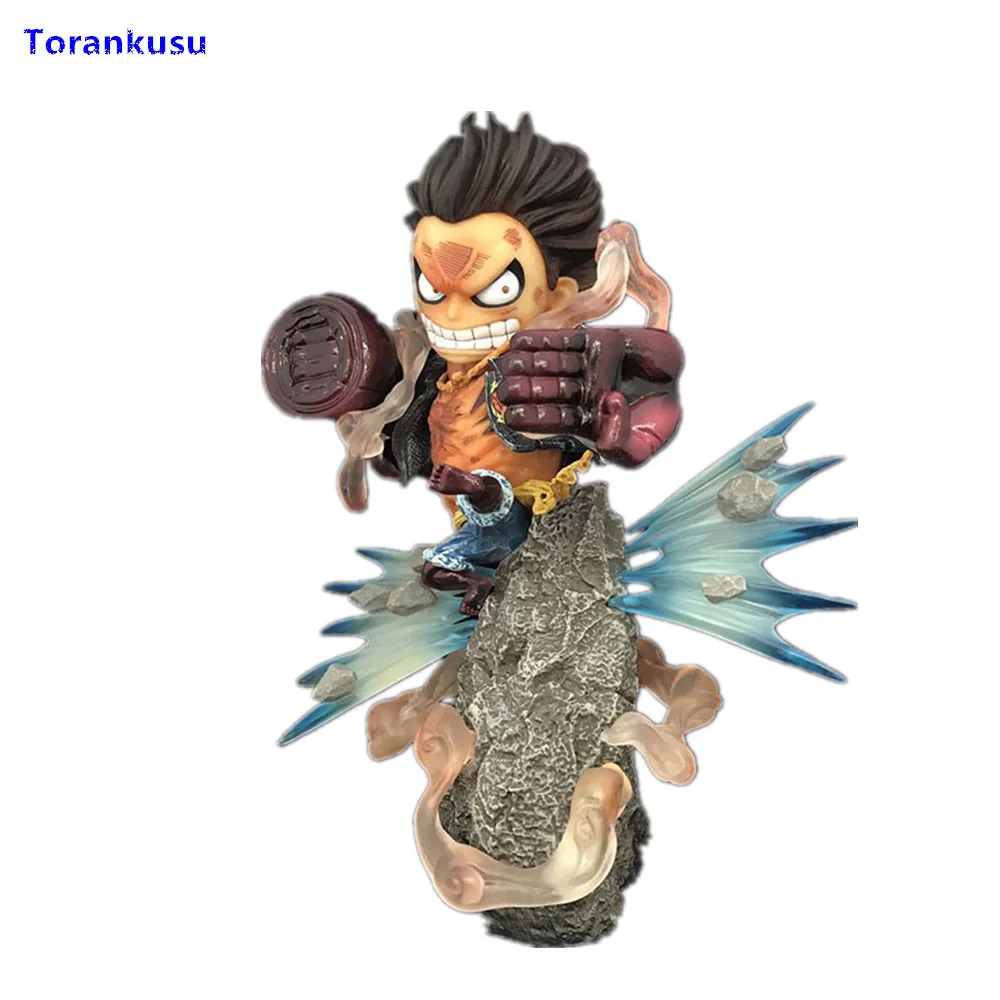 

One Piece Anime Monkey D. Luffy Figure Battle Stance Figurine PVC Model Doll Toys For Children Collectible Action Figures XP