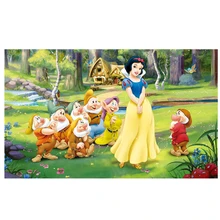 NEW DIY 3D Diamond Painting Snow white and the Seven Dwarfs Cross Stitch Jacquard household decoration resin craft Canvas NEW DIY 3D Diamond Painting Snow white and the Seven Dwarfs Cross Stitch Jacquard household decoration resin craft Canvas