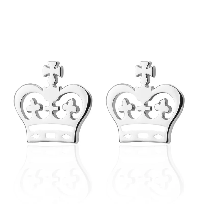 

C-MAN Luxury shirt Silver crown cufflink for mens Brand cuff buttons cuff links High Quality abotoaduras Jewelry