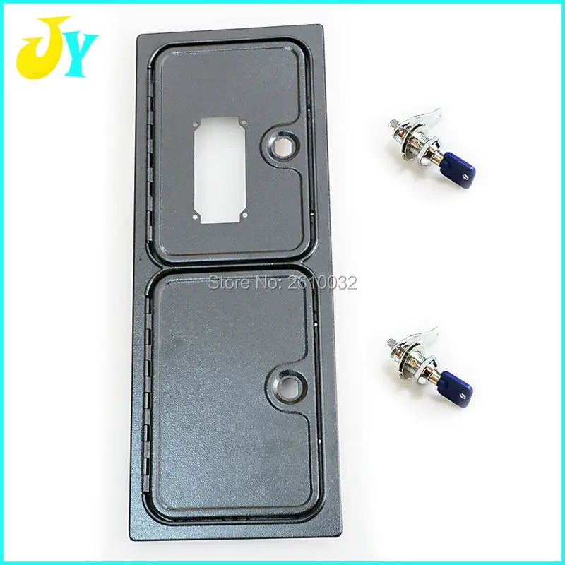 

20x53cm Coin Door double door with lock for Horizontal Coin Mechanism-Arcade Machine Parts-Slort Game Machine Accessory