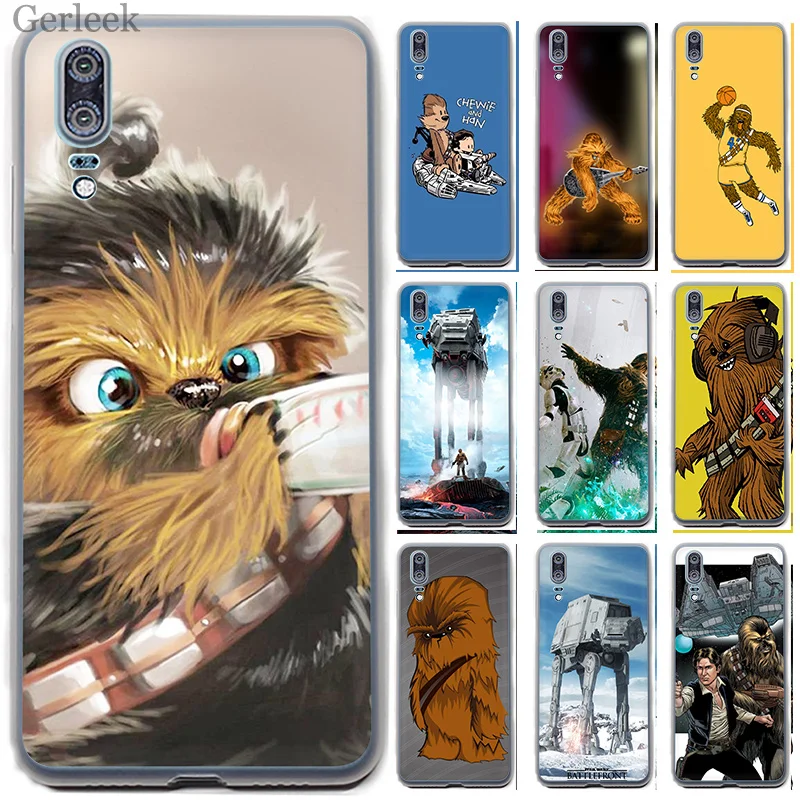 Чехол для телефона Star Wars Chewbacca Huawei P8 P9 P10 P20 Pro Lite 2015 2016 2017 P Smart Soft TPU | Мобильные