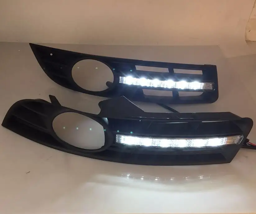 EOsuns светодиодный DRL Противотуманные фары светильник для volkswagen VW Passat B6 3C 2006-11
