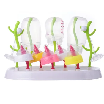 

Kid Bottle Drainer Dryer Shelf Baby Bottle Drying Rack Hanging Feeding Bottle Cup Holder Infant Nipple Kitchen Drainer