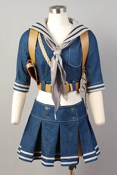 Женский костюм для косплея комплект из куртки юбки пояса шарфа и держателя|cosplay