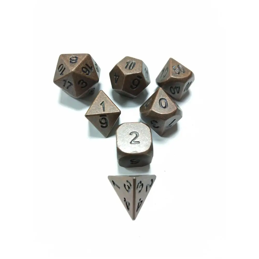 Прямая продажа с фабрики Подземелья и Драконы 7 шт./компл. креативные RPG кости D &