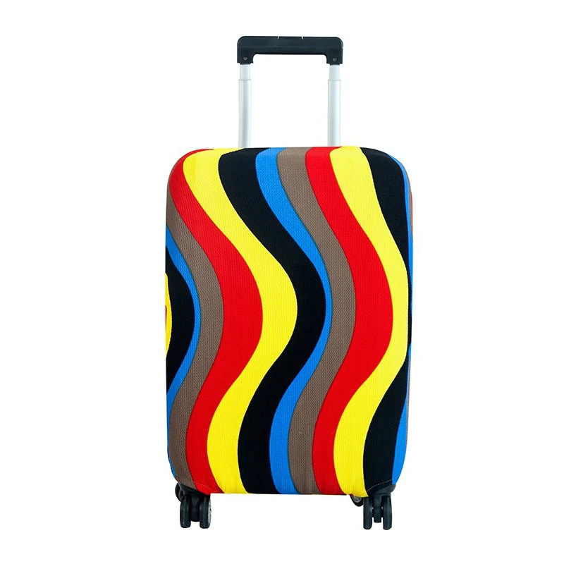 High Qualit Travel elasticity Fashion Luggage Cover Travel Luggage Dust cover Protective Suitcase cover Trolley case
