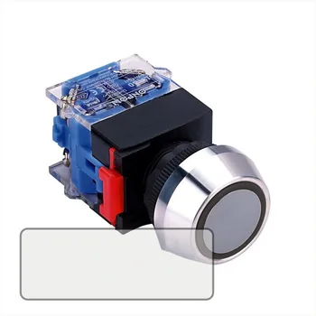 

Wholesale ring lamp button switch 22mm for machine or equipment,10pcs/lot