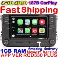 RCD330 RCD3360 Plus Carplay MIB Radio Für VW Golf 5 6 Jetta MK5 MK6 CC Tiguan Passat B6 B7 CC polo Touran 6RD035187B Mirrorlink