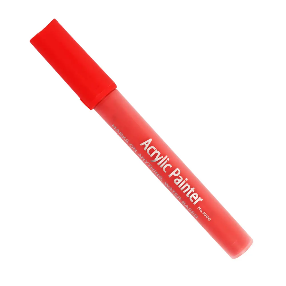 Acrylic Paint Pen Plastic Mug Rock Painting Craft Projects Wood Graffiti Premium School Office Stationery Porcelain