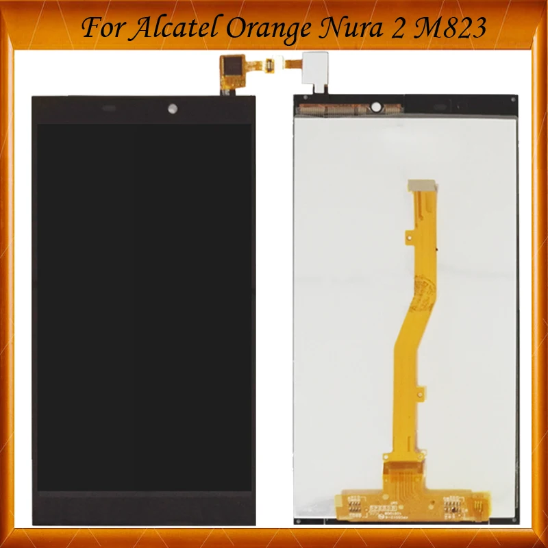 

High Quality LCD Display+Touch For Alcatel Orange Nura2 M823 lcd screen Fast Shipping No frame
