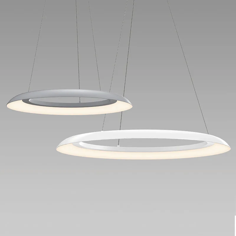 

Modern Annular Pendant Light Round hanging lamp For Dining Room Living Room Aluminum Pendant Lamp Lustre Suspension Luminaire