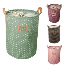 New Lovely Barrel Shaped Signature Cotton High Capacity Drawstring Bags Makeup Organizer Storage Bag J2Y