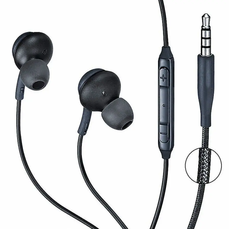 

For Samsung Earphone EO-IG955 Wired Headsets 1.2m with Mic 3.5mm In-Ear Stereo Sport Headset for Smartphone/PC/Laptop Galaxy S8