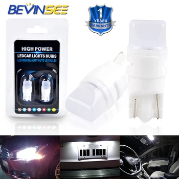 

Bevinsee T10 T8 T12 194NA 161 558 LED Light Bulbs Parking Turn Signal Light Bulb For Ford F-150 Car Dome Lamp 835-SMD Chips LED