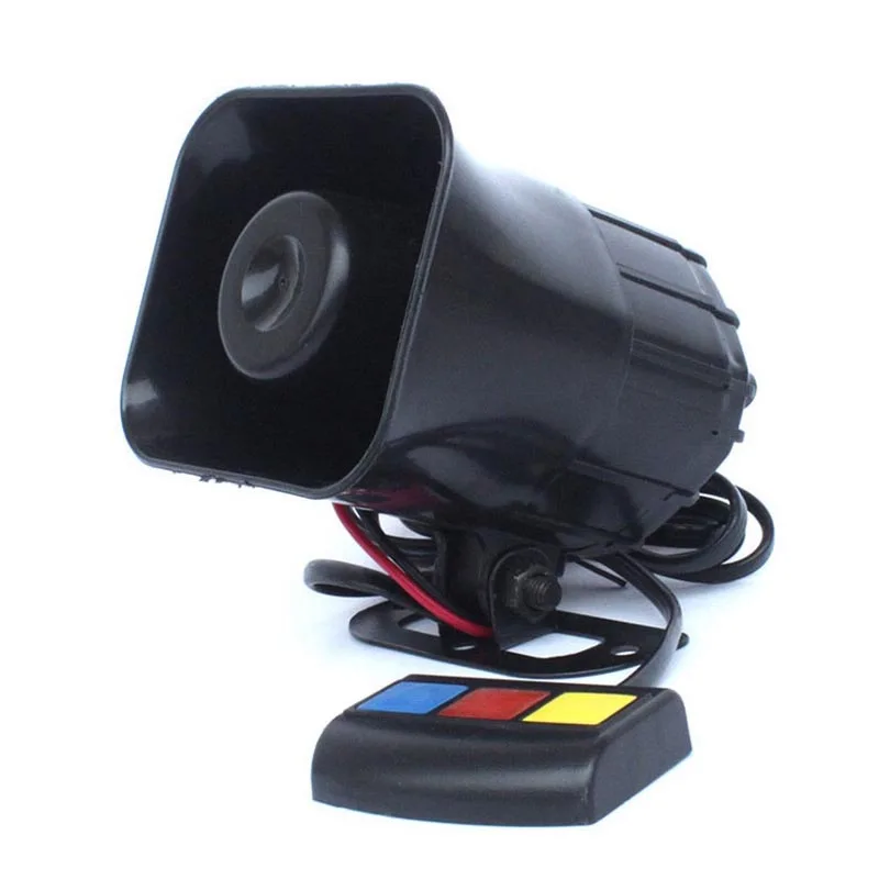 12v 110db 30w Motorcycle Car Auto Vehicle Truck 3 Sound Tone Loud Horn  Siren Police Firemen Ambulance Warning Alarm Loudspeaker - Multi-tone &  Claxon Horns - AliExpress