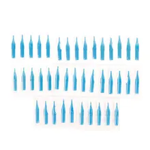 Набор наконечников для тату, набор для тату-игл, аксессуары, высокое качество, 50 шт., набор пластиковых наконечников для татуировки