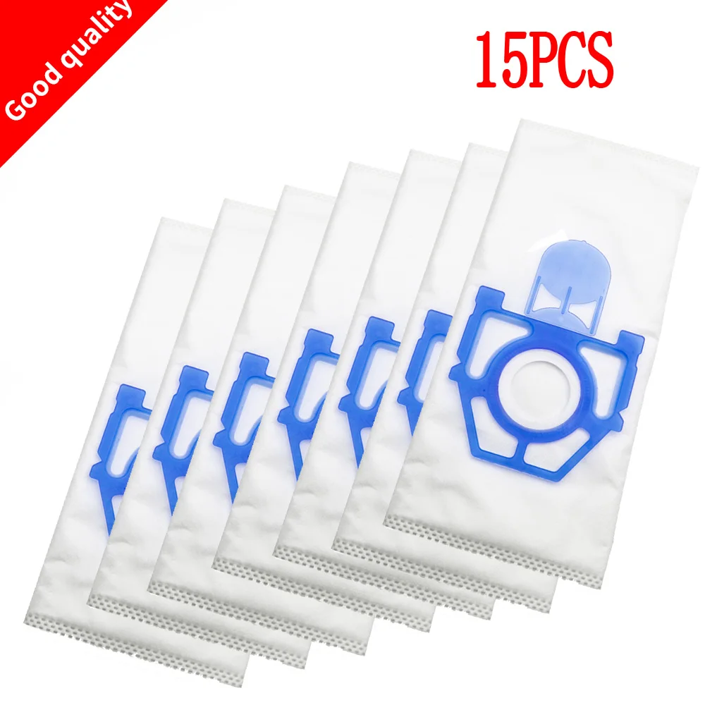 

15pcs vacuum dust bags for Zelmer Maxim 3000.0.K28S 919.0 SP Clarris 2700.0 ST 819.0 ST Meteor 2400.0 EQ Flip 321