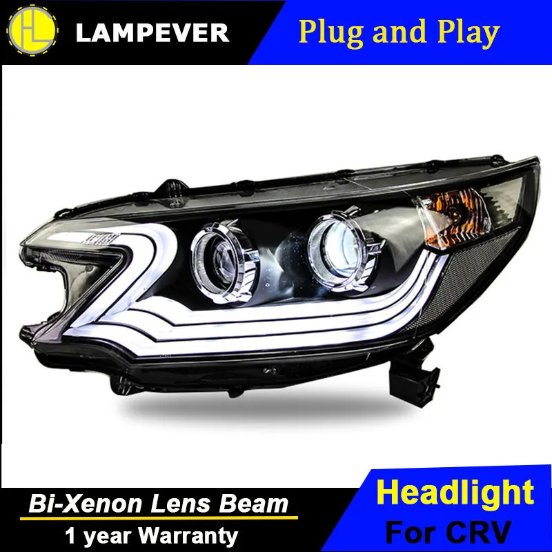 HLC Car Styling Headlight For Honda CR V CRV headlights 2012 2014 head