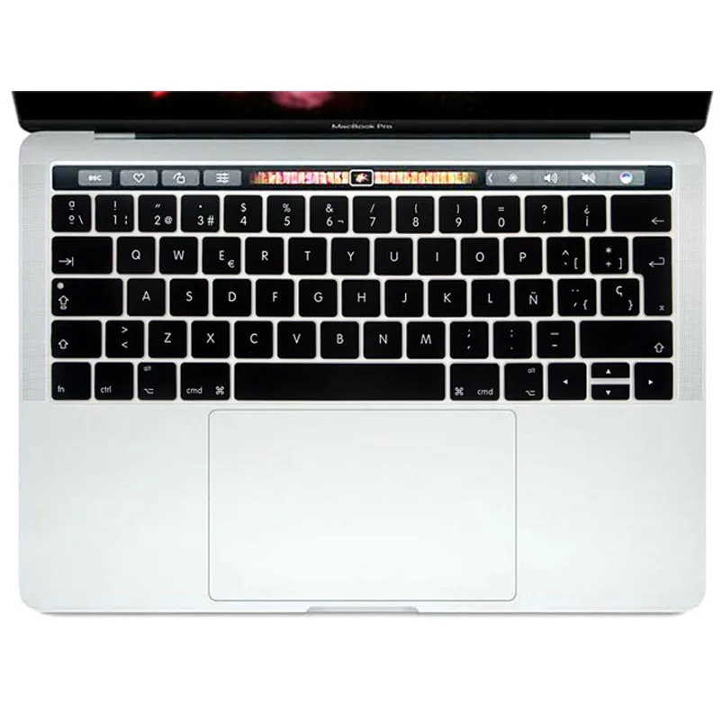 Чехол для клавиатуры с испанской Европейской версией чехол нового MacBook Pro 13