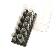 12 шт/1 Набор 9,3 мм Diy пробная трубка ручной работы 12 цветов Классическая тарелка губная помада пустая трубка многоразовые бутылки горячая распродажа