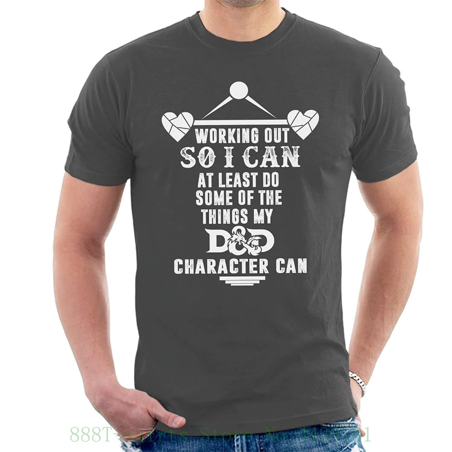 

My Dungeons And Dragons Character Men's T Shirt New Mens Spring Summer Dress Short Sleeve Casual tee shirt