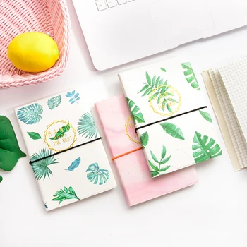 

Catch Strap Notebook A6 Check Grid Blank Inner Page Korean Simple Notebook 1PCS
