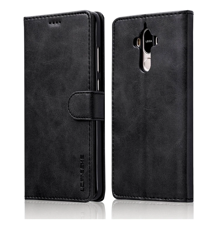 Кожаный флип-чехол для Etui Hawei mate 9, чехол для huawei mate 9, флип-чехол для huawei mate 9, чехол-бумажник, держатель для карт, книга