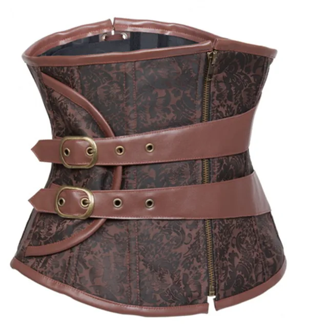 Sexy Corset Chest Binder Waist Cincher Corsets Gothic Bustier Corpete