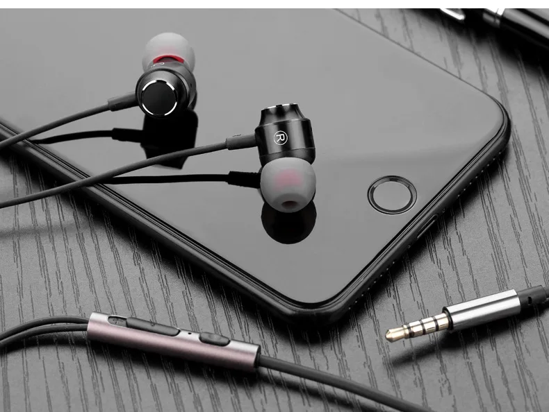 Earphone For Oukitel K10000 Max C8 K4000 Plus K5000 K3 U20 Plus U7 Max Earphones 3.5 mm Jack Earbuds Heavy Bass HIFI Earpiece