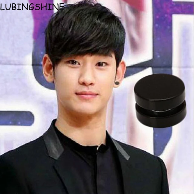 1piece Fashion Strong Magnet Magnetic Ear Stud Non Piercing Clip 1piece Fashion Strong Magnet Magnetic Ear Stud Non Piercing Clip Black Earrings Fake Gift For