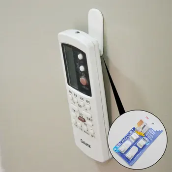 

vanzlife wall sticky remote control storage hooks air conditioning remote control television separate hanging hooks
