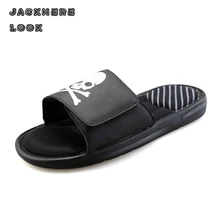5 Colors Male Slippers Fashion Casual Beach Shoes Breathable Hook Loop Shoe Indoor Outside Comfortable Flip