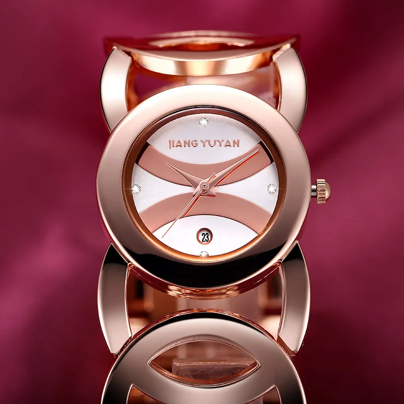 

2018 Luxury Watch Women watches Bracelet Fashion watch Rose Gold Quartz wristwatch Ladies Dress Watch With gift box reloj mujer