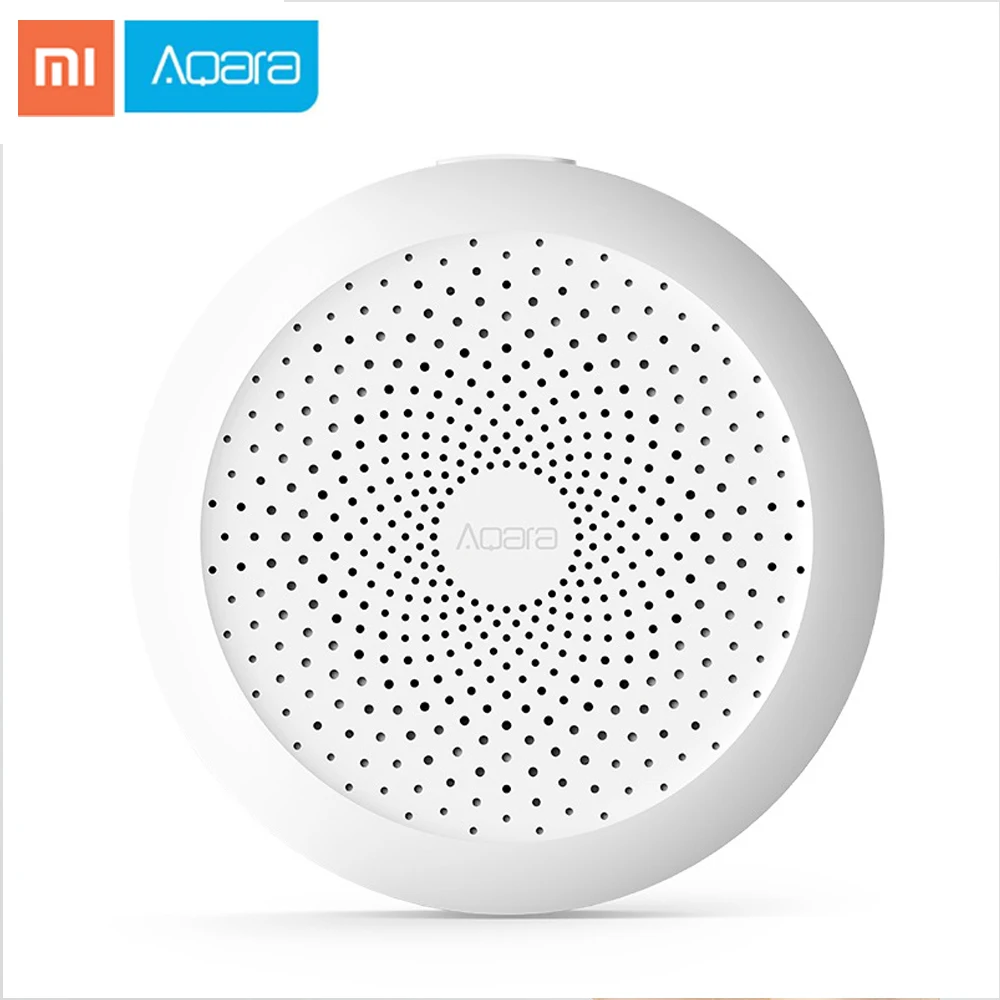 

Original Xiaomi Mijia Aqara Hub Mi Gateway with RGB Led night light Smart Work For Apple Homekit and aqara smart App Voice
