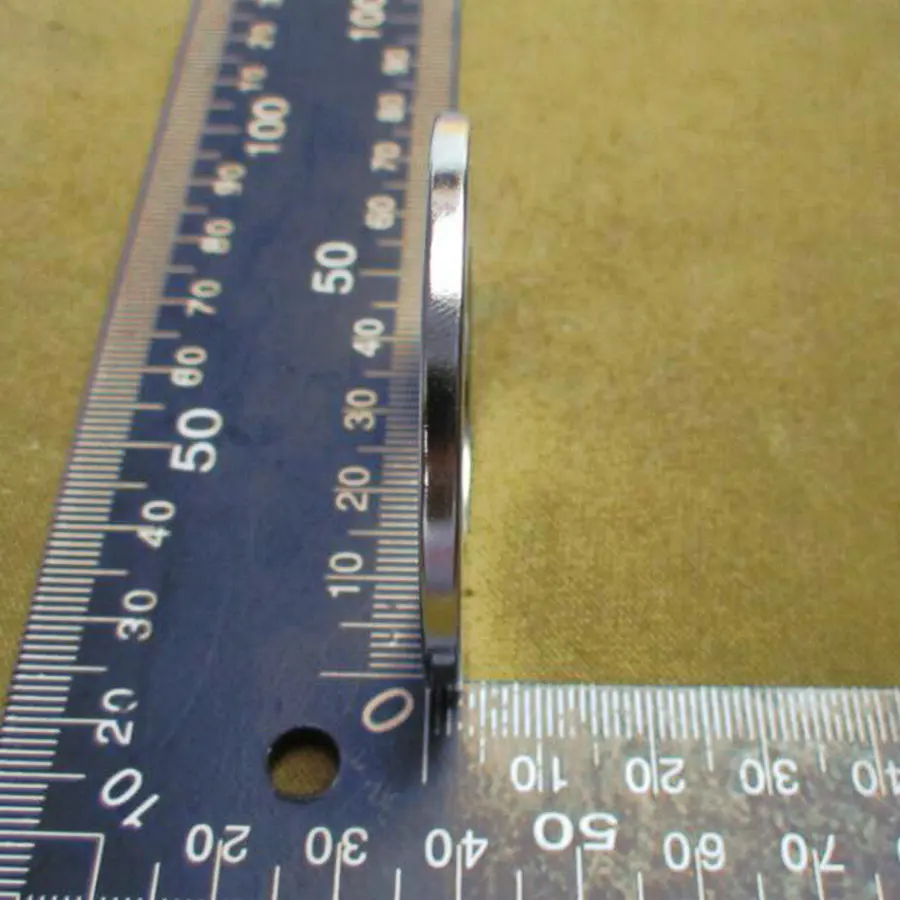 2 шт. неодимовые магниты с потайным кольцом 50 х3 мм 28 мм|countersunk ring magnets|magnets raremagnet rare