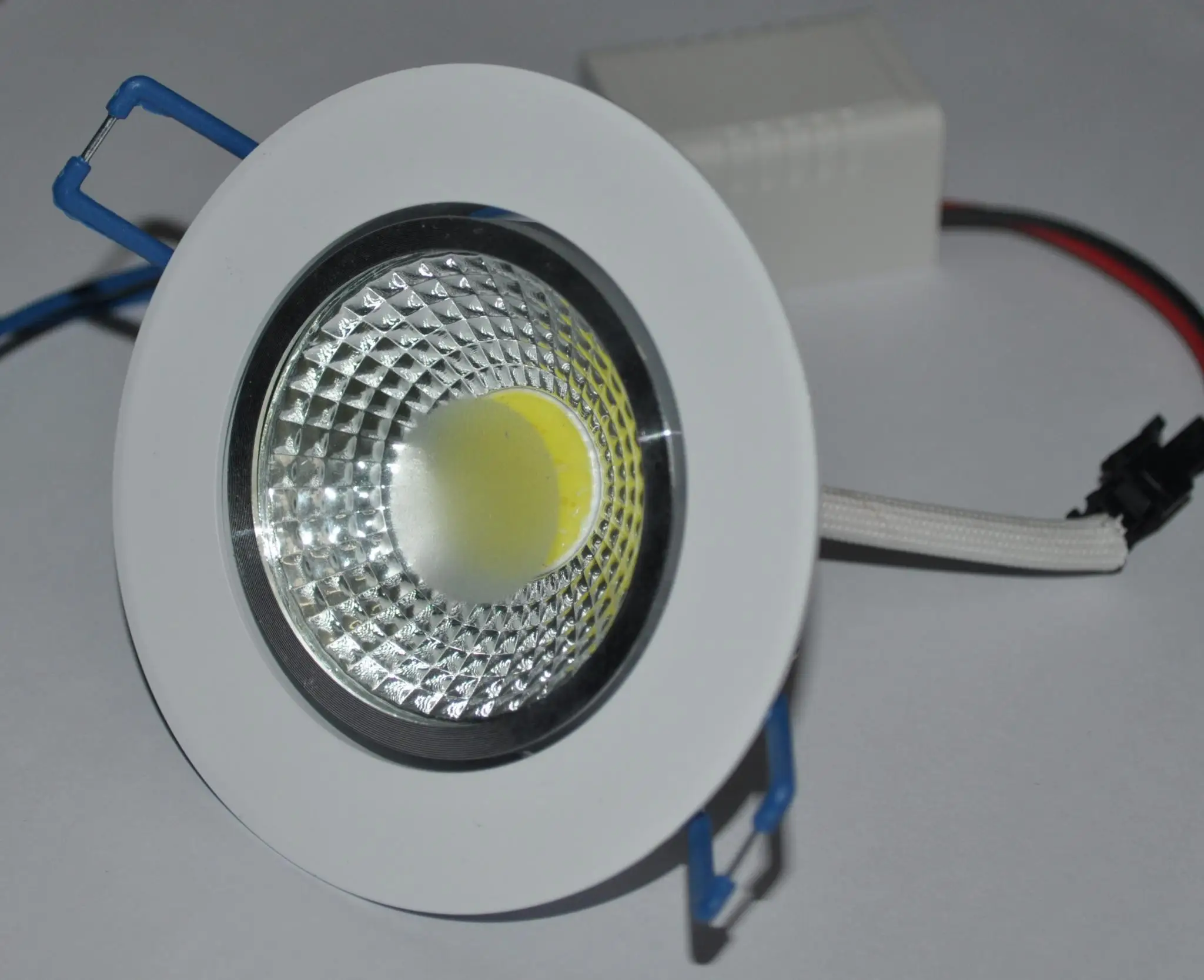 Новинка 7 Вт 9 12 LED COB Чип Потолочный светильник Встраиваемый светодиодный