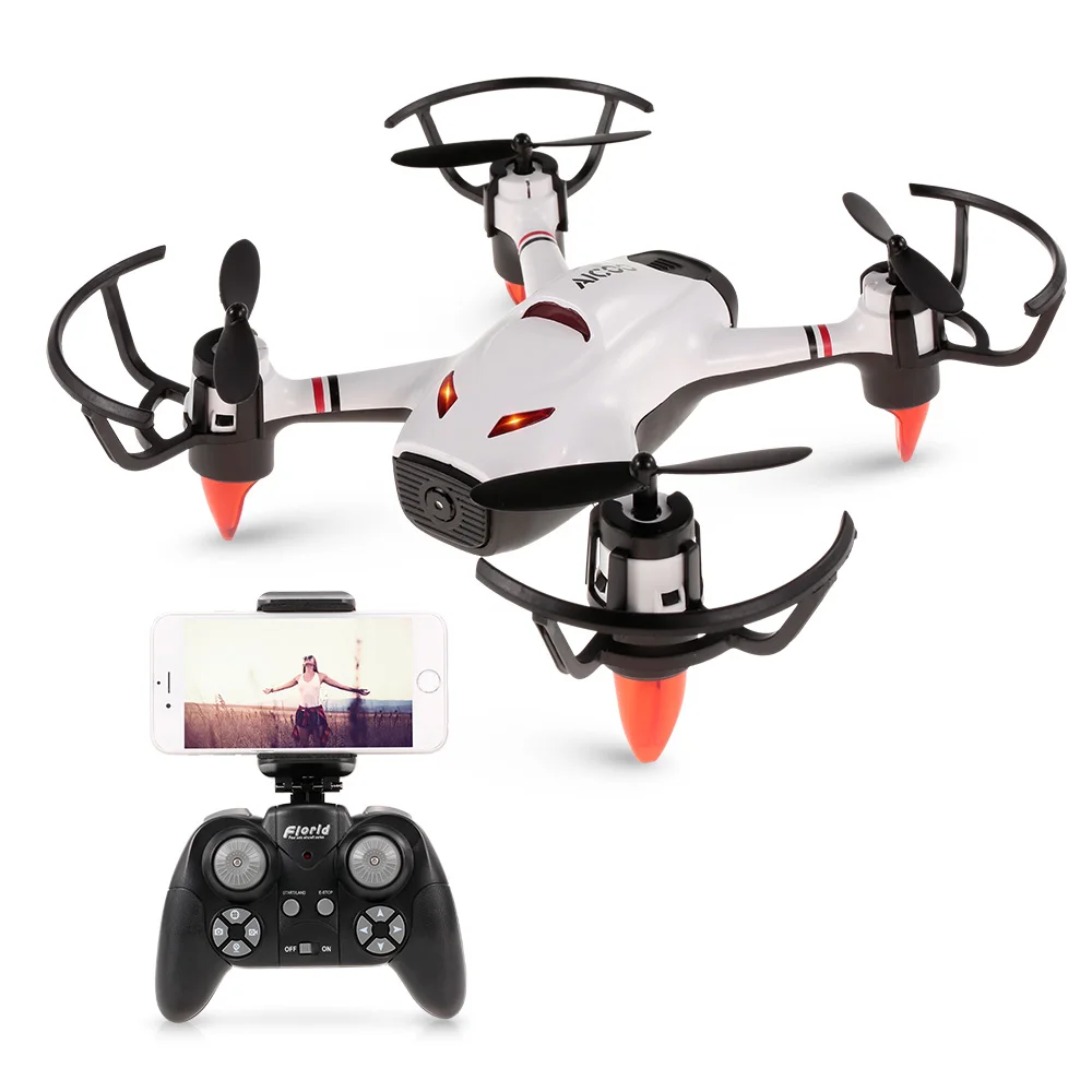 Florld AICOO F23G Радиоуправляемый Дрон 720 P 480 P Wifi FPV камера удержание высоты RC Квадрокоптер оптическое позиционирование дрона с камерой