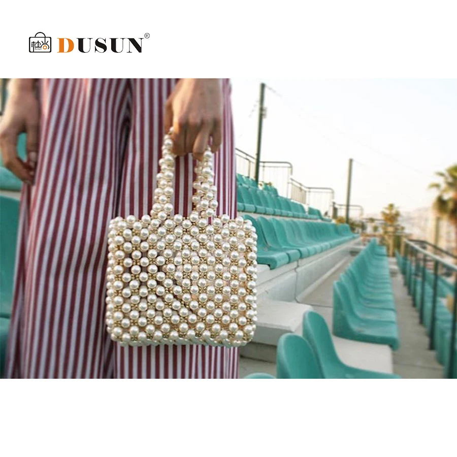 

DUSUN Pearls Bag Women's Handbags Luxury Handbags Evening Party Women Bags Designer Bolsa Feminina Brand Wholesale Dropshipping