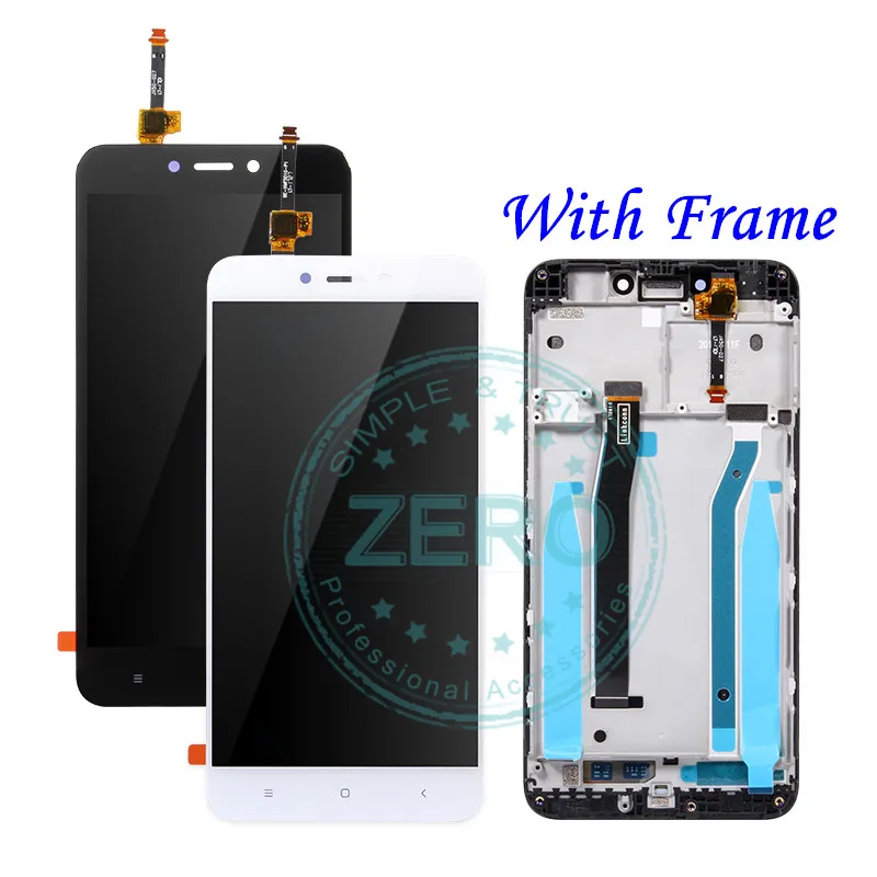 ЖК дисплей с рамкой для Xiaomi Redmi 4X 10 дюймовая сенсорная панель дигитайзер рамка в