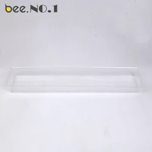 Пчела. № 1 Средний размер бункер для пресс-порошка Инструмент пчеловода 40*9*3 см белый пластик свет прочный пчеловодство оборудование аксессуары