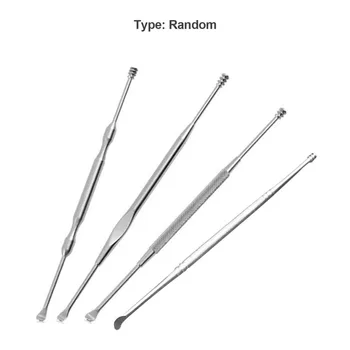 

Toiletry KitStainless Steel Double-side Spiral Earpick Dig Ear Curette Tools Digging Earpick Cleaner Tool Ear Spoon Ear Cleaning